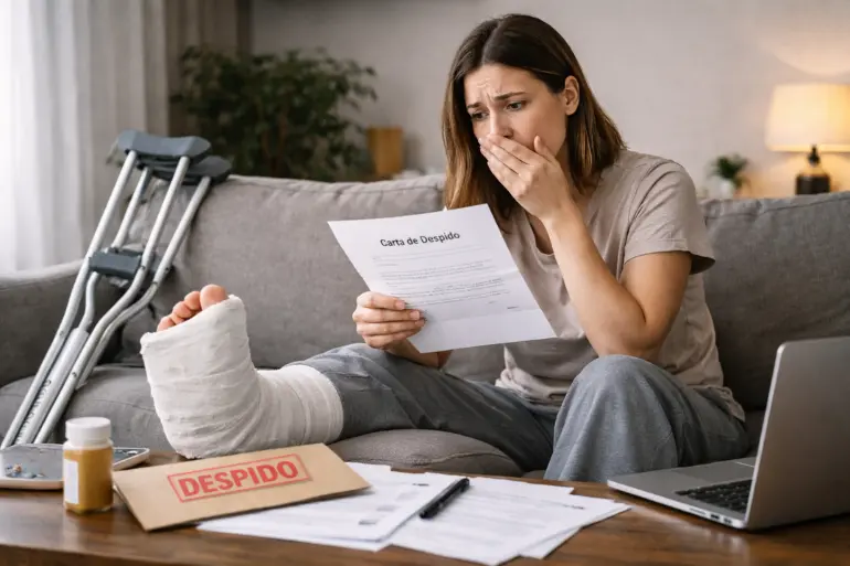 ¿Me pueden despedir estando de baja médica