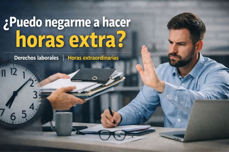 Puedo negarme a hacer horas extra